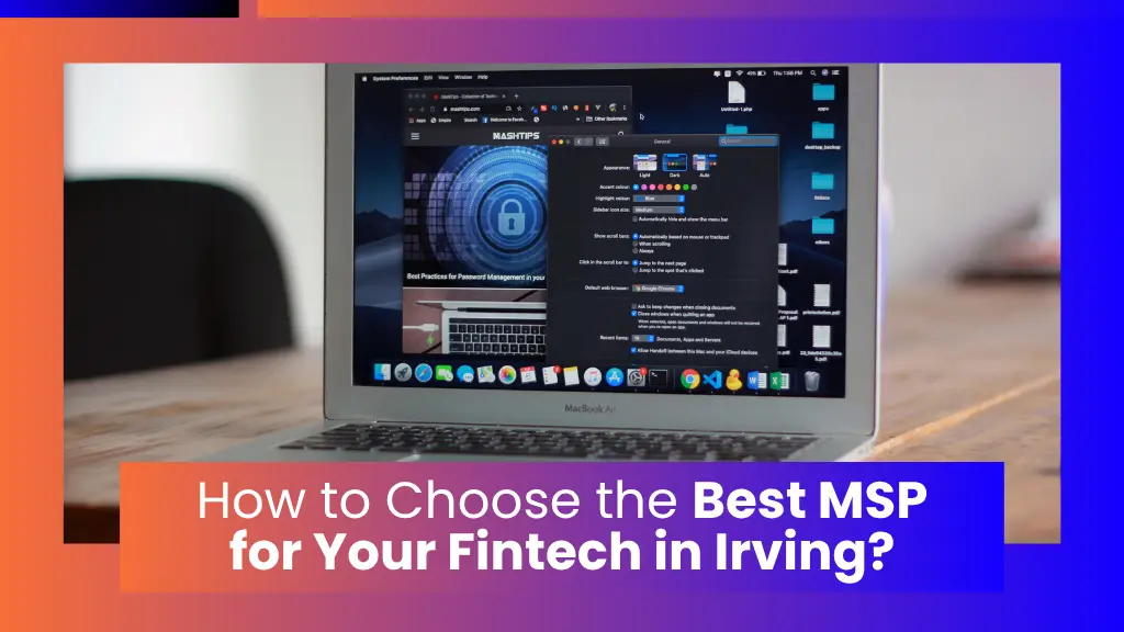 How to Choose the Best MSP for Your Fintech in Irving?